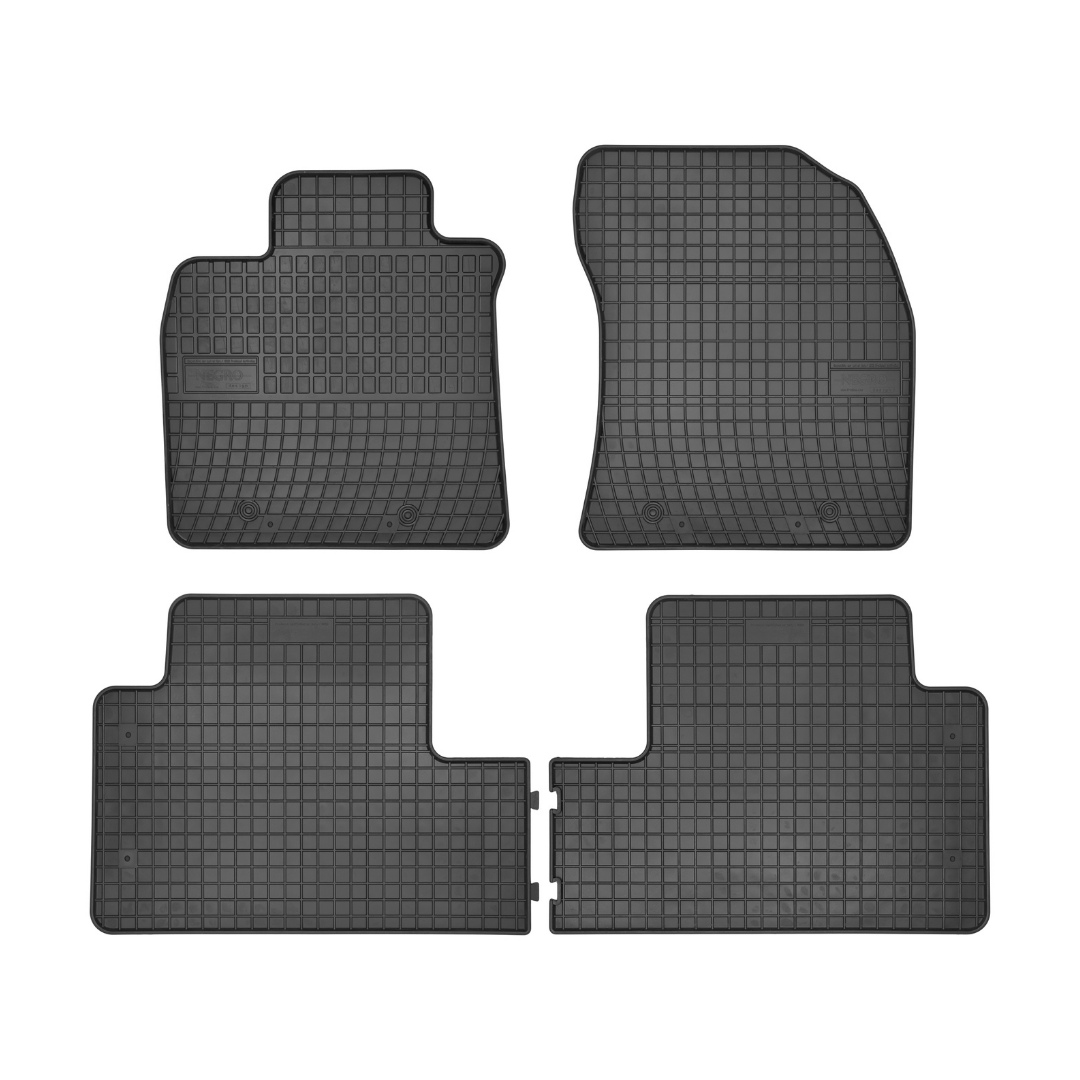 OMAC Tappetini Auto In TPE + Tappeto Bagagliaio Per Toyota Avensis III (2009-2018) – Set Premium 3D, Antiscivolo